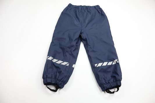 Lined rain pants from BPC - Size 104/110 - Navy