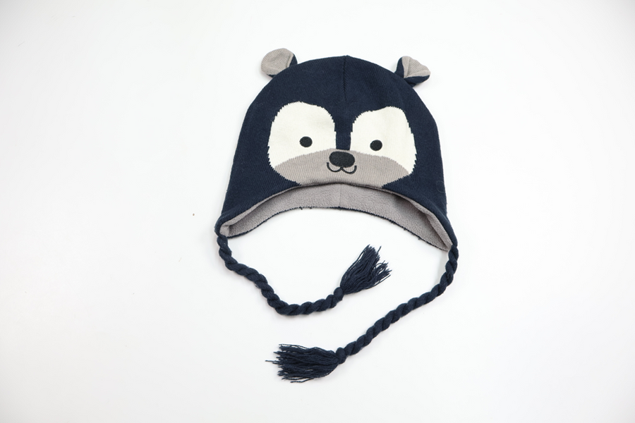 Beanie from Lindex - Size 52/54 - Navy blue