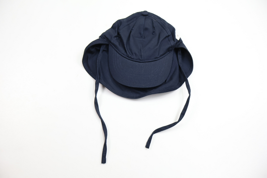 Cap with neck protection from Newbie - Size 44/46 - Navy blue