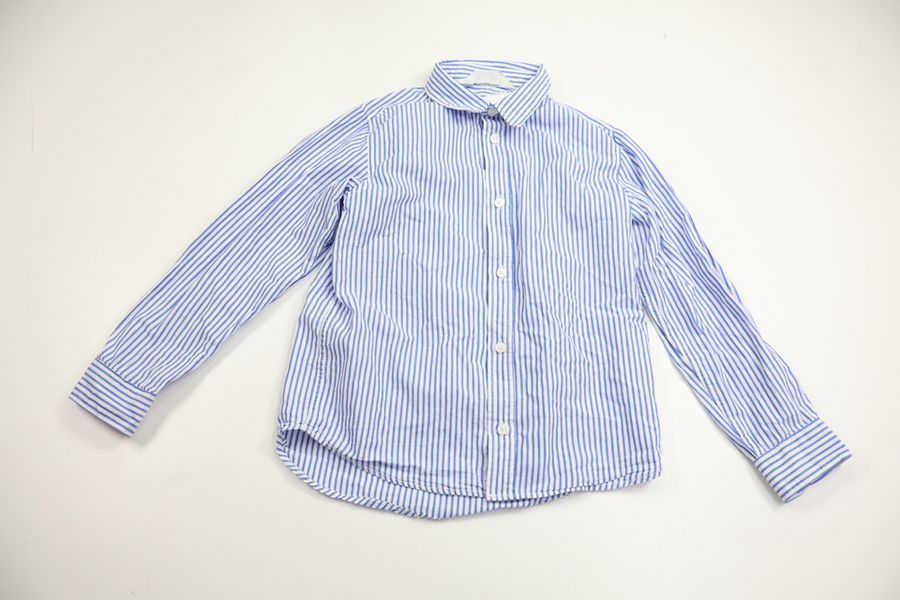 Striped shirt from H&M - Size 122 - Blue