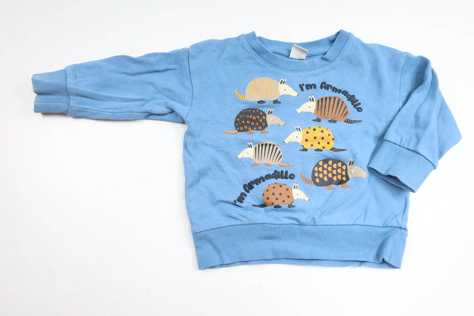 Sweatshirt von Lindex – Größe 92 – Blau