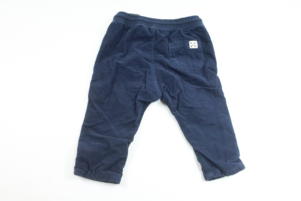 Gefütterte Hose von H&MM - Größe 74 - Marineblau