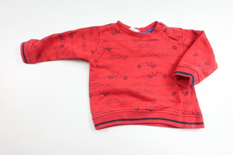 Sweatshirt von Baby Club by C&A – Größe 68 – Rot
