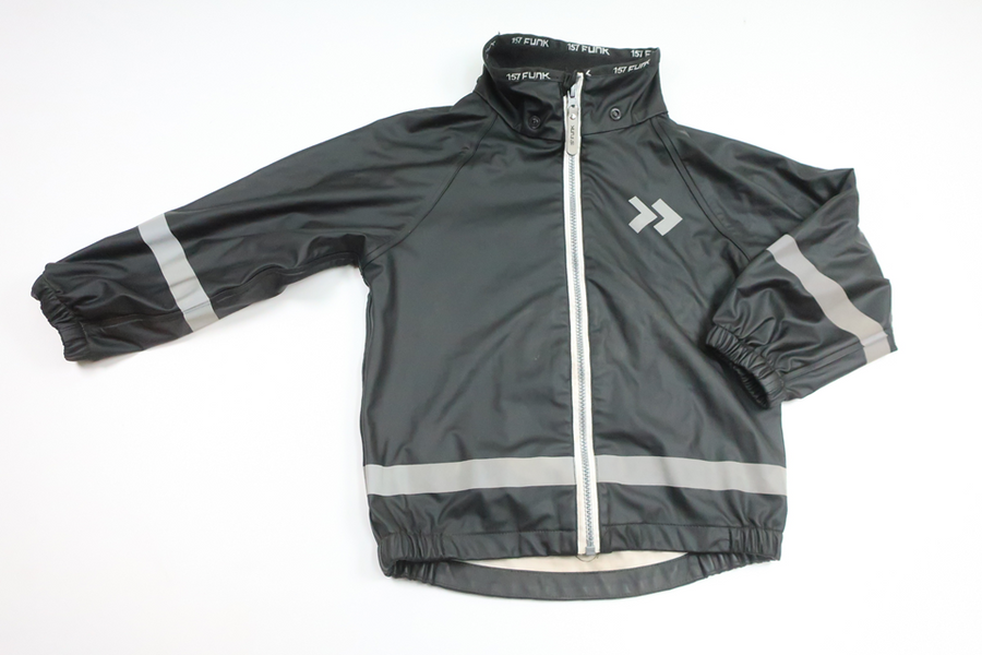 Rain jacket from Funk - Size 110 - Black