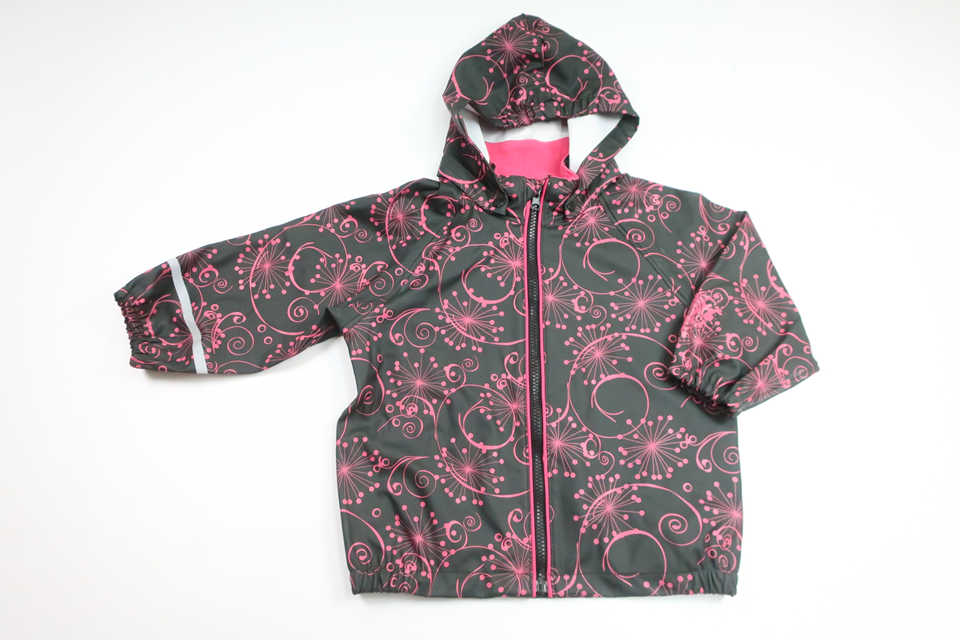 Regenjacke von Abeko – Größe 86/92 – Grau