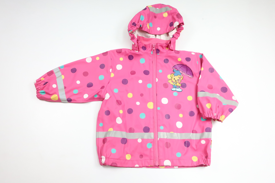 Regenjacke von Bamse by Lindex – Größe 86 – Rosa