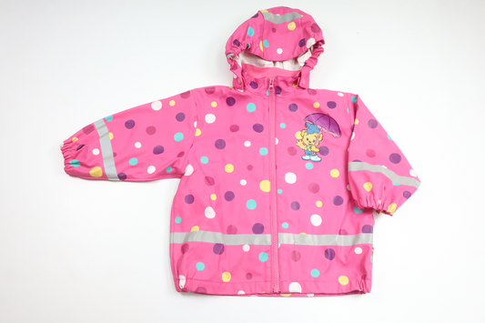 Regenjacke von Bamse by Lindex – Größe 86 – Rosa