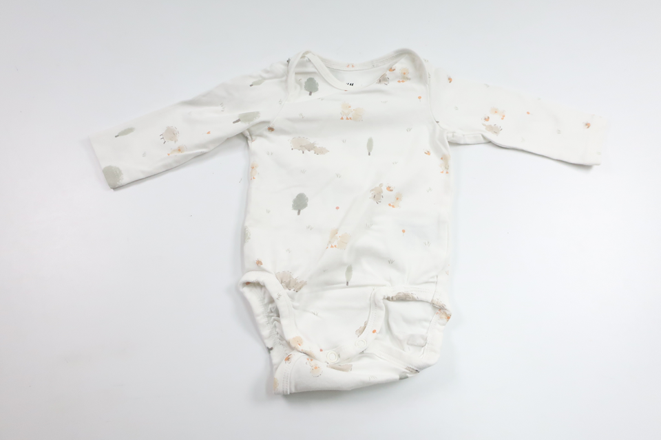 Body von H&MM - Größe 56 - Weiß