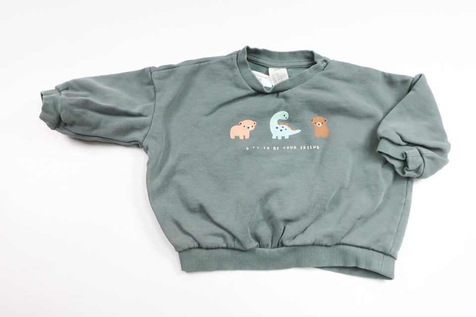 Sweatshirt von H&MM - Größe 68 - Grün