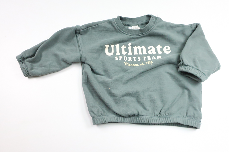 Sweatshirt von H&MM - Größe 80 - Grün