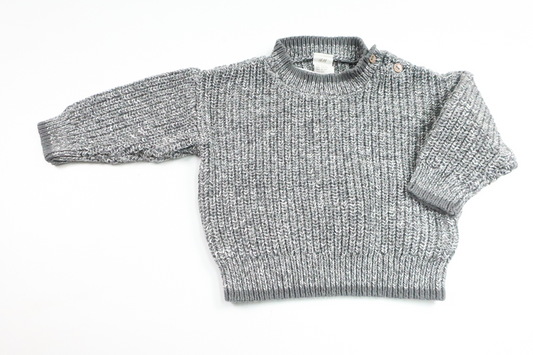 Strickpullover von H&MM - Größe 68 - Grau