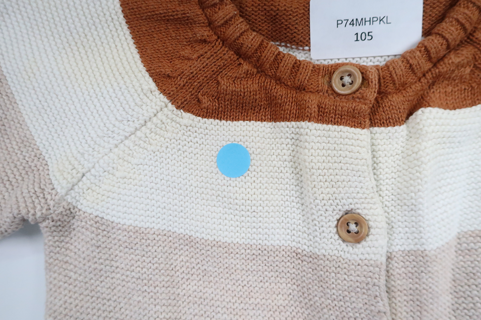 Strickjacke von H&MM - Größe 62 - Mehrfarbig