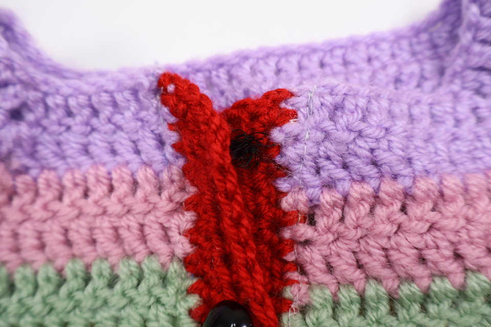 Knitted cardigan from Hemstickat - Size 86/92 - Multi