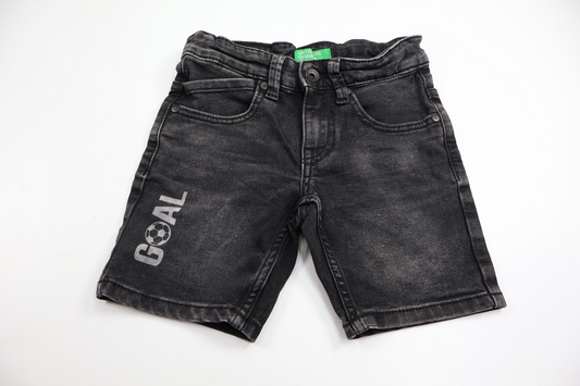 Denim shorts from United Colors of Benetton - Size 110/116 - Grey