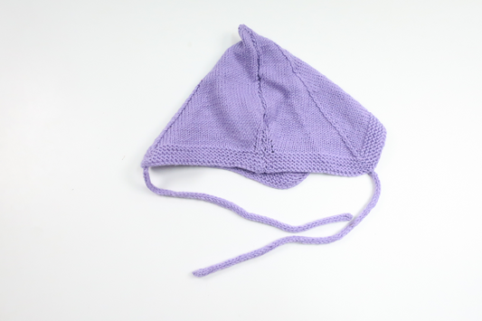 Strickmütze von Hemstickat – Größe 62/68 – Lila