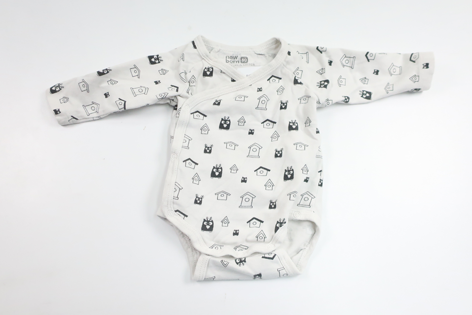 Wickelbody von Lindex – Größe 50 – Weiß