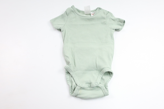 Gerippter Body von H&MM - Größe 62 - Grün
