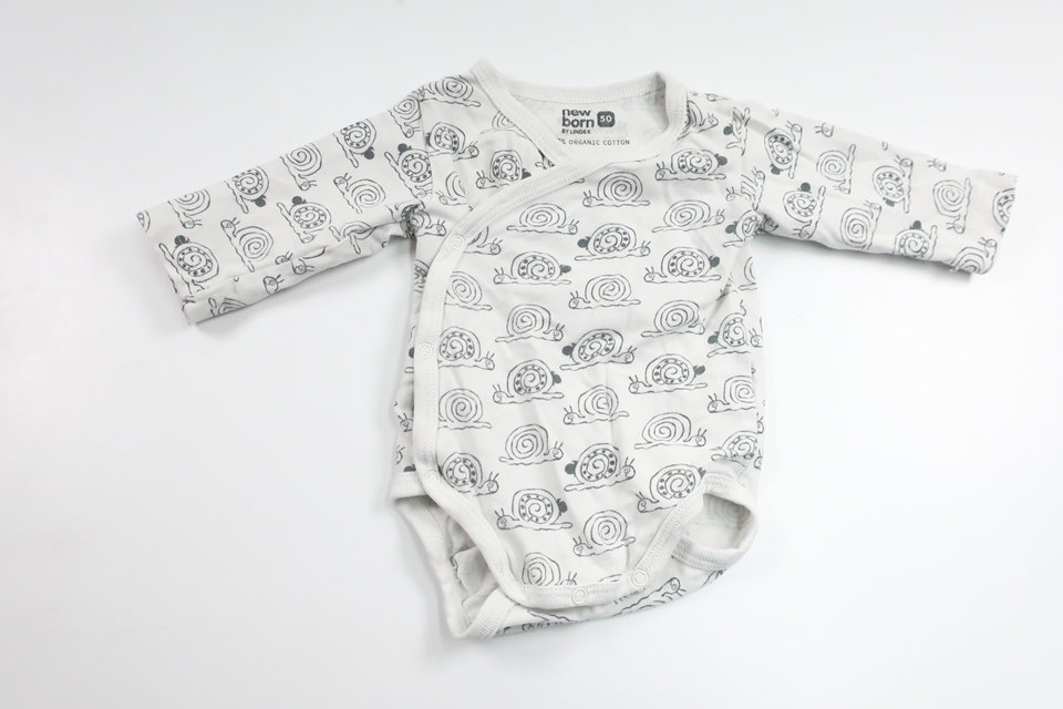 Wickelbody von Lindex – Größe 50 – Weiß