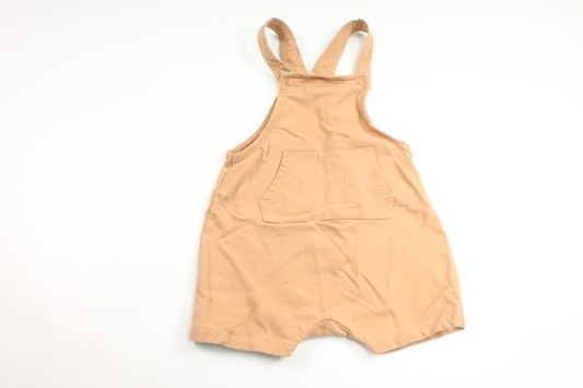 Hosenträgershorts von H&MM - Größe 92 - Beige