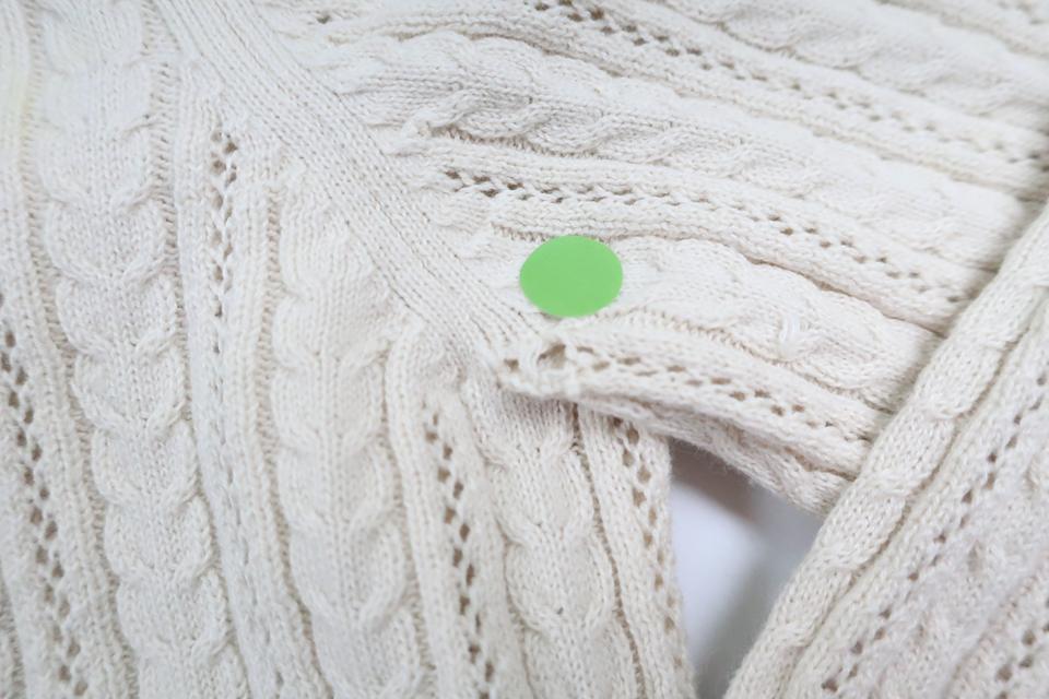 Strickjacke von Lindex – Größe 98/104 – Cremeweiß