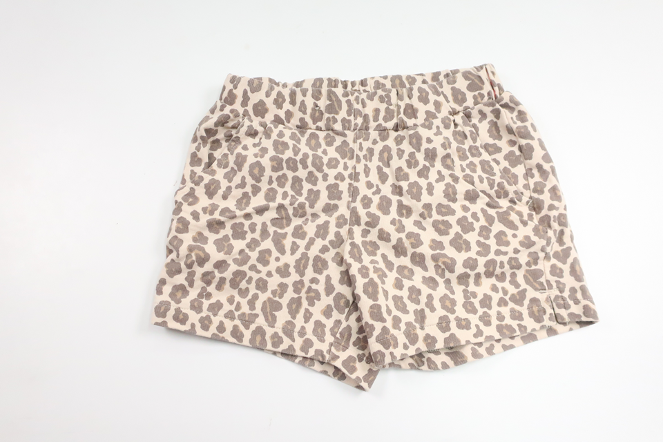 Shorts mit Leopardenmuster von Lindex – Größe 98/104 – Beige