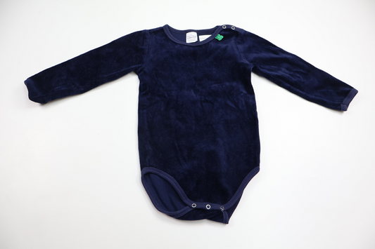 Velour bodysuit from Fred's World - Size 86 - Navy blue