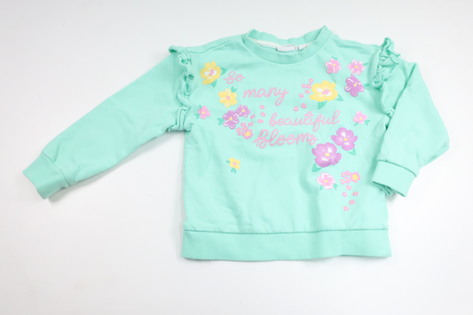 Sweatshirt von Blu Kids – Größe 104 – Blau