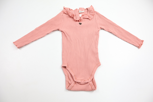 Ribbed bodysuit from Kappahl - Size 86 - Pink