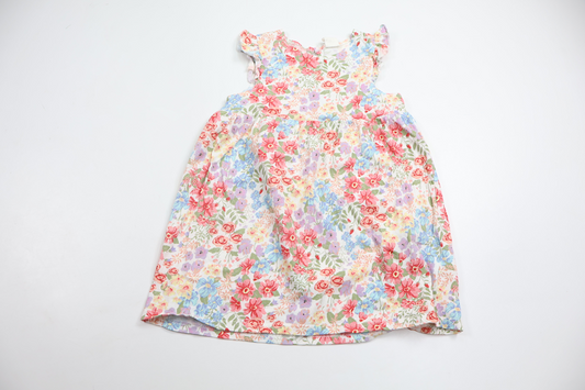 Blommig klänning från H&M - Storlek 86 - Multi