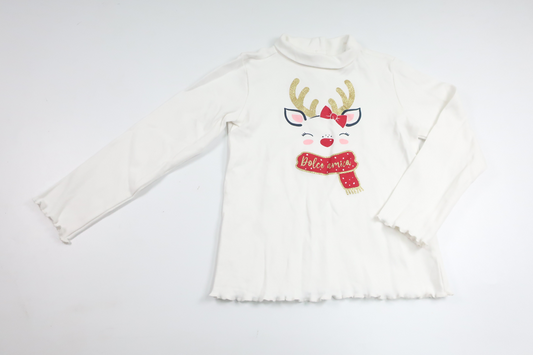 Pullover von Blu Kids – Größe 98 – Weiß