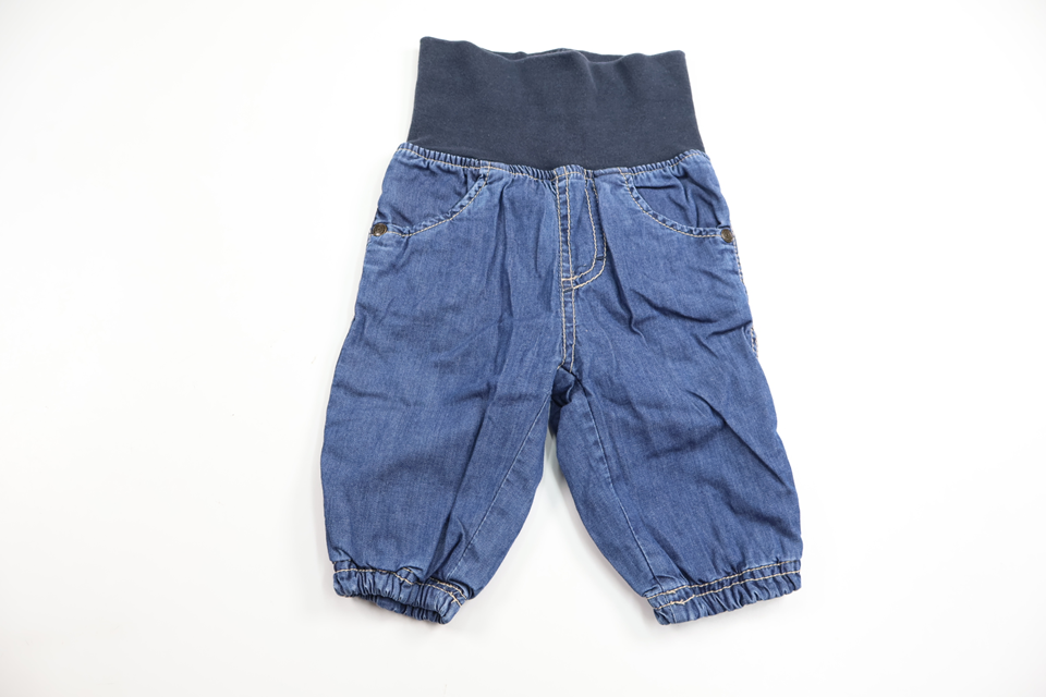 Fodrade byxor från Newbie - Storlek 62 - Denim