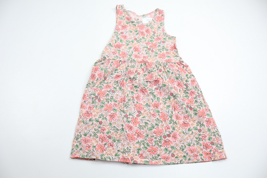 Blommig klänning från H&M - Storlek 110/116 - Rosa