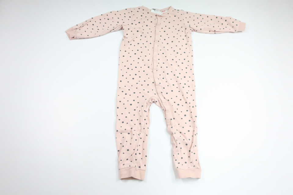 Polka dot pyjamas from H&M - Size 92 - Pink