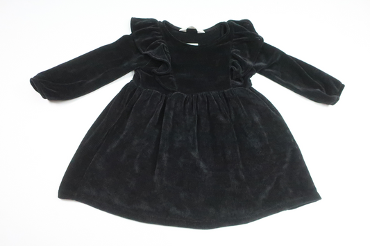 Knitted dress from H&amp;M - Size 98/104 - Black