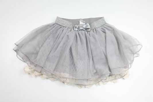 Tüllrock von Lindex – Größe 92 – Grau