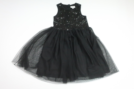 Tyllklänning från Kappahl - Storlek 110 - Svart