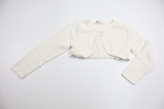 Bolero från H&M - Storlek 98/104 - Vit