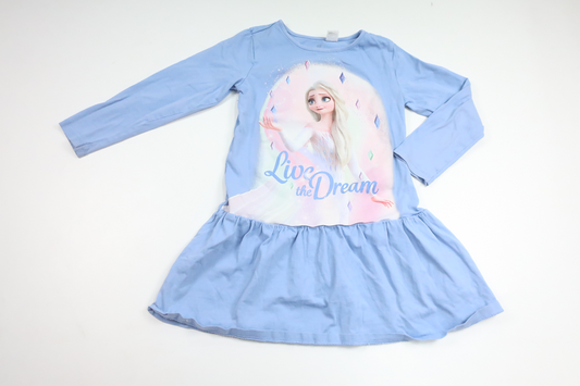 Klänning med Frozen från H&M - Storlek 110/116 - Lila