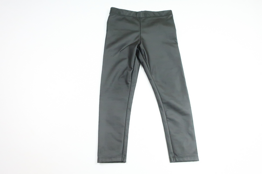 Faux leather trousers from H&M - Size 98 - Black