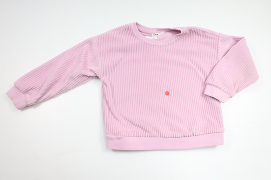 Tröja i velour från Sinsay - Storlek 110 - Lila