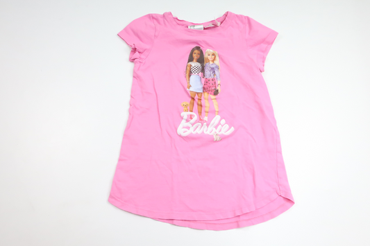 "Barbie" nightgown from H&M - Size 98/104 - Pink