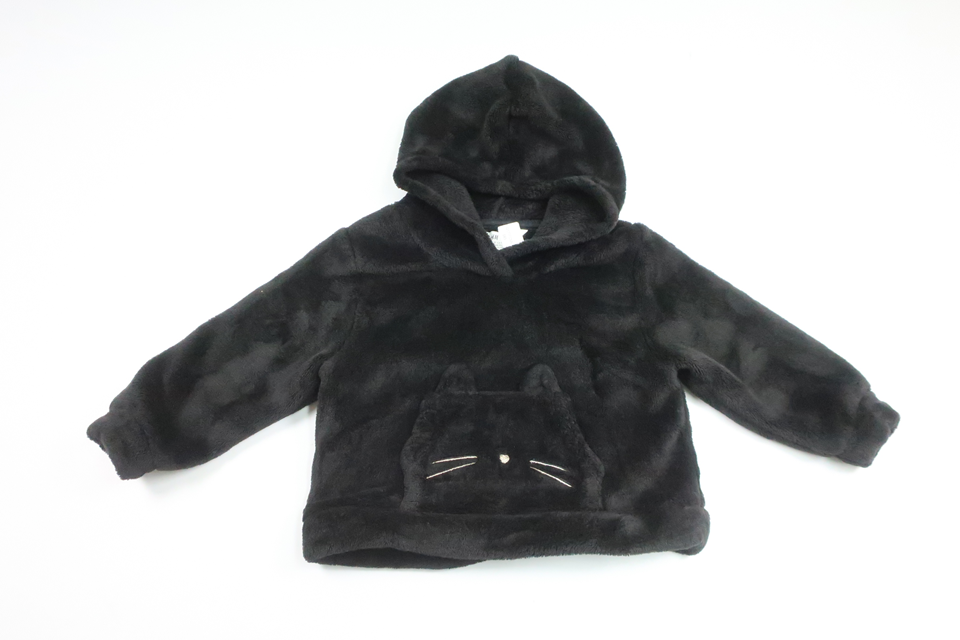 Fleece hoodie from H&M - Size 92 - Black