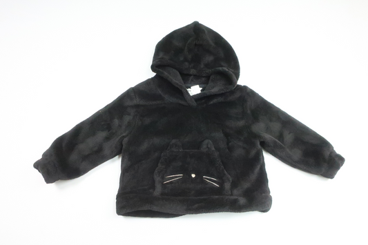 Fleece hoodie from H&M - Size 92 - Black