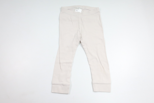 Ribbed trousers from H&M - Size 92 - Off-white