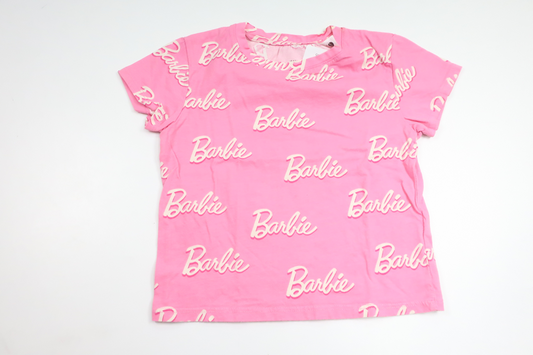 T-shirt Barbie från H&M - Storlek 110/116 - Rosa