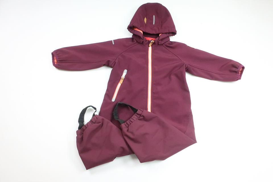 Softshell overall from Reima - Size 80 - Purple
