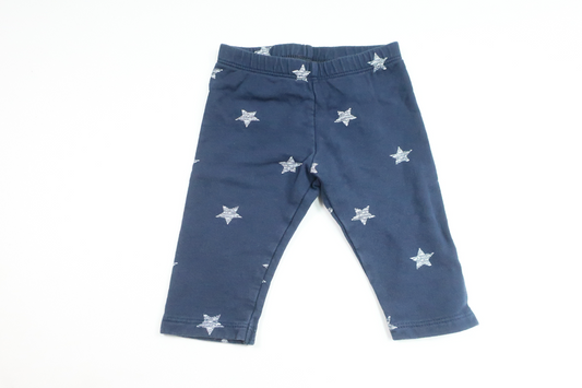 H&M Star Trousers - Size 56/62 - Navy