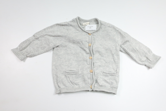 Knitted cardigan from H&amp;M - Size 62 - Grey