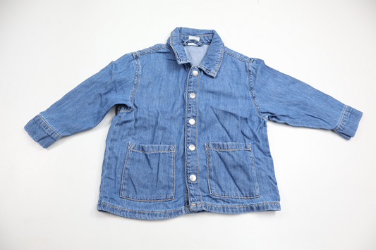 Jeansskjorta från Lindex - Storlek 92 - Denim