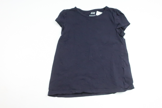 T-shirt from H&M - Size 110/116 - Navy blue